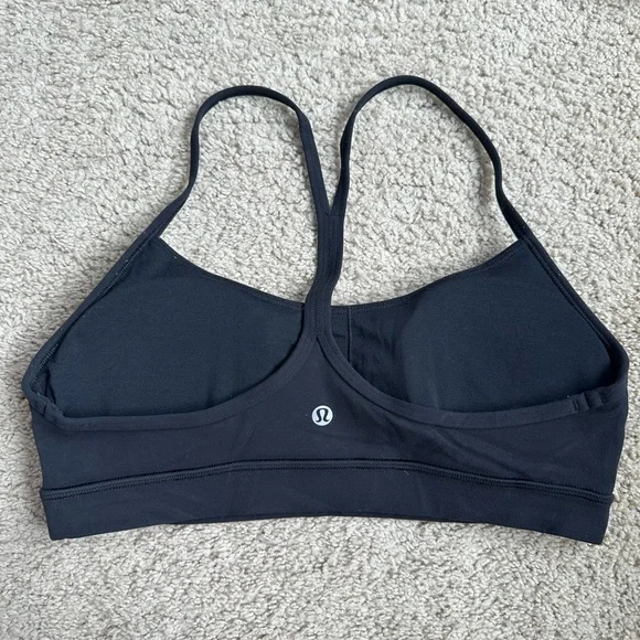 Lululemon Flow Y Bra - Black - 10 - Picture 4 of 5